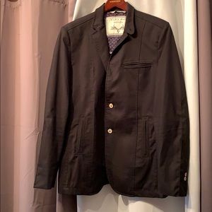 Zara Man Denim Couture slim fit sport coat USXL